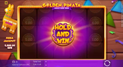 Golden Pinata Hold and Win - 20